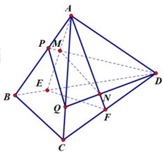 tứ diện abcd m là một điểm bên trong tam giác abd