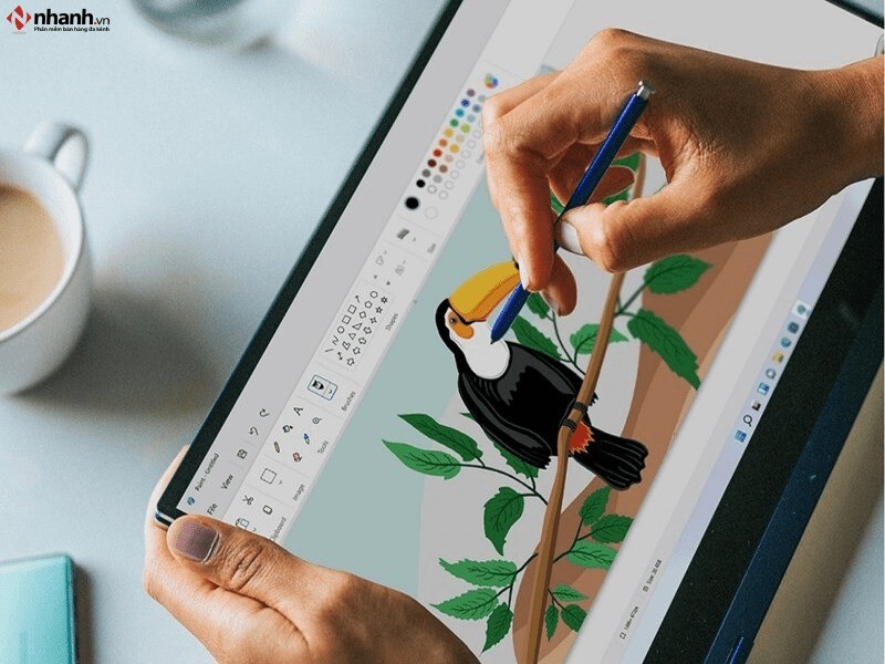 Hướng dẫn vẽ tranh đơn giản bằng Paint