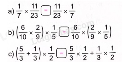 Hướng dẫn giải bài tập phép nhân phân số