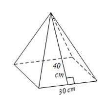 Lồng đèn hình chóp tứ giác đều