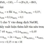 Đốt cháy hoàn toàn FeS2 tạo ra khí SO2, cần tính toán chính xác để đảm bảo hiệu quả và an toàn