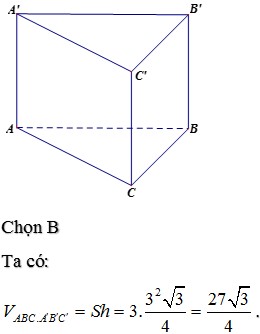 Hình ảnh minh họa lăng trụ tam giác đều