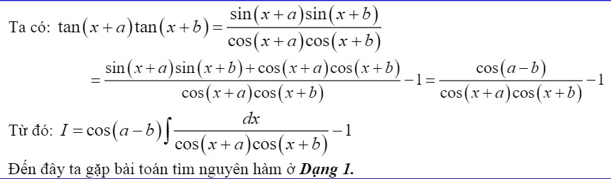 PhÆ°Æ¡ng phÃ¡p tÃ¬m nguyÃªn hÃ m hÃ m sá»‘ lÆ°á»£ng giÃ¡c