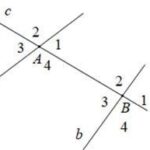 Góc đồng vị được tạo ra khi một đường thẳng cắt hai đường thẳng khác