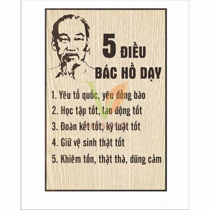 Ảnh Bác Hồ với thiếu nhi thể hiện sự quan tâm của Bác tới thế hệ trẻ