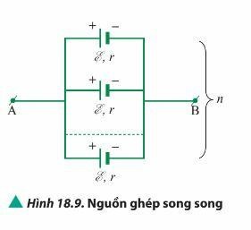 Sơ đồ ghép song song các nguồn điện