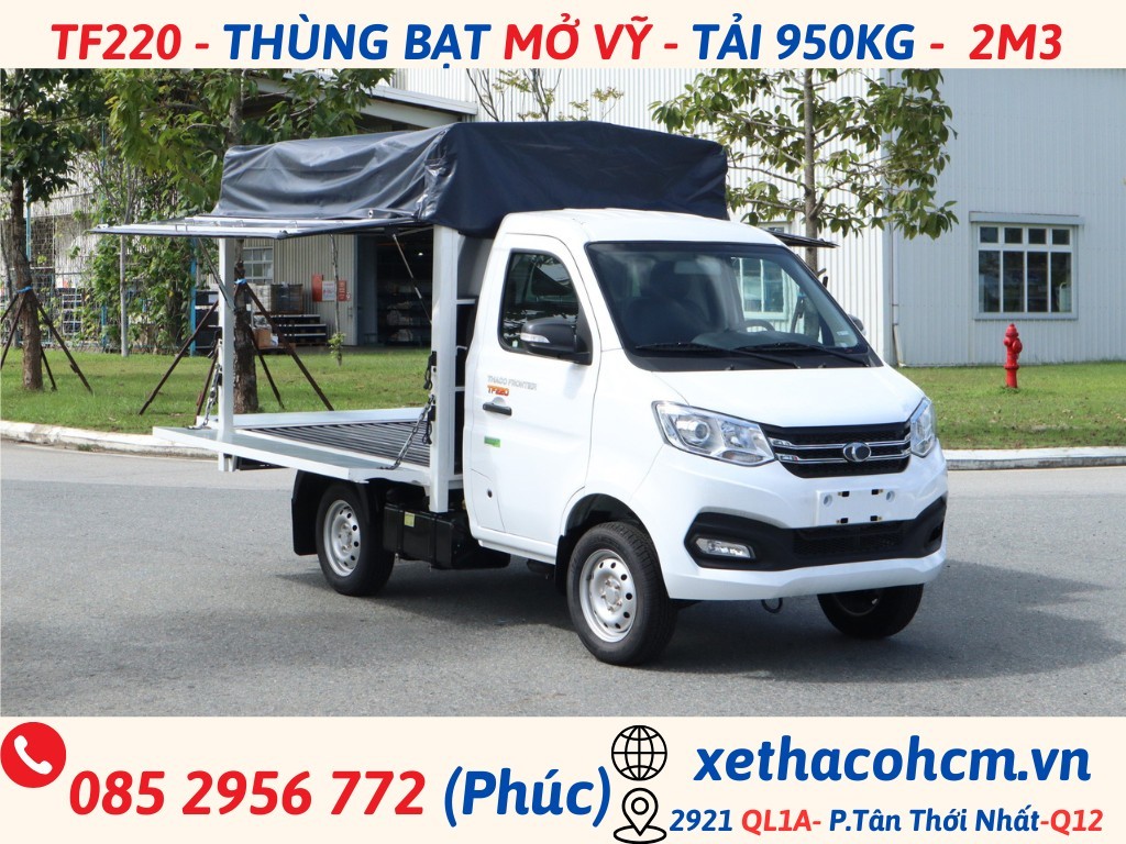 Xe tải Thaco Frontier TF220 thùng kín