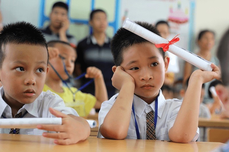 Các bước tính giá trị biểu thức. (Ảnh: Sơ đồ các bước)