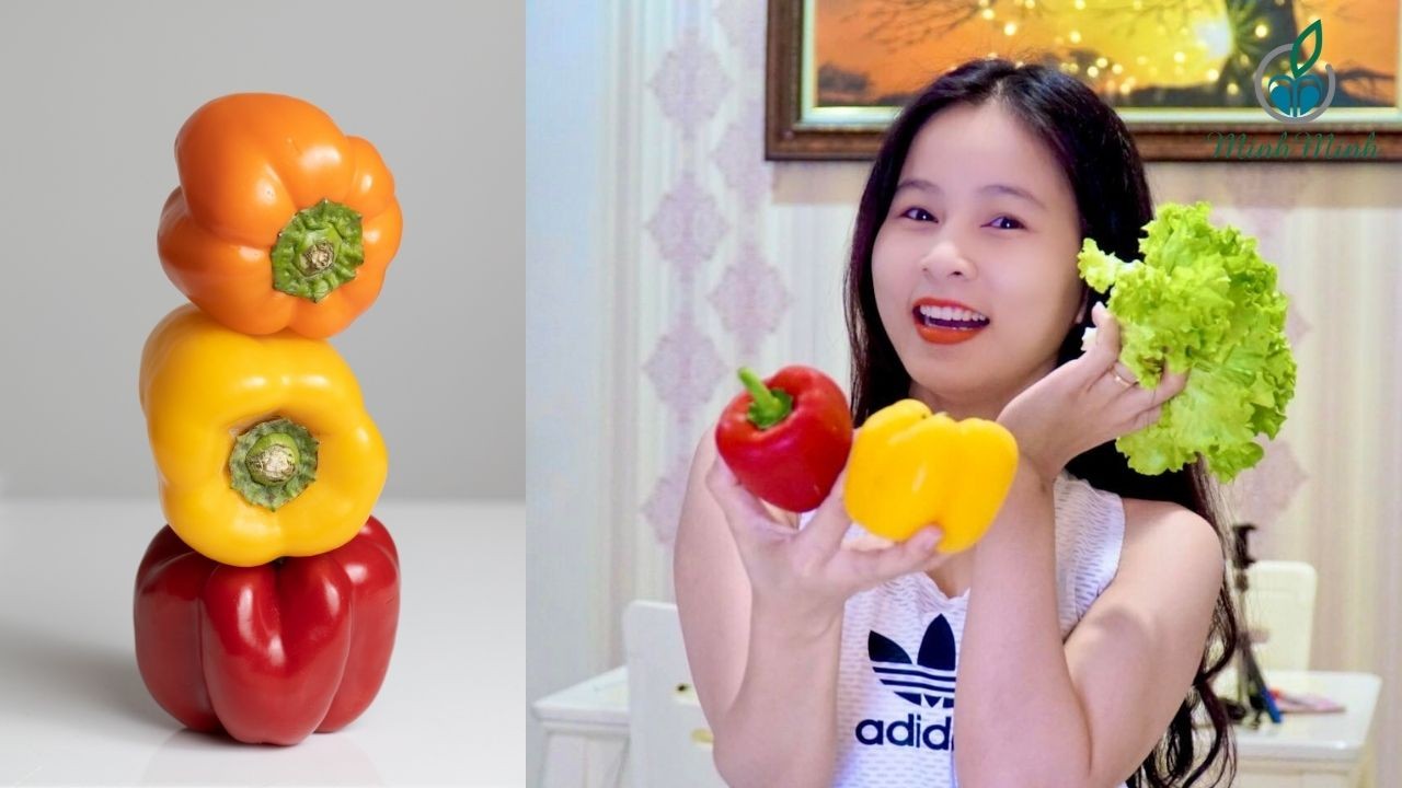 Ớt chuông chứa hàm lượng dinh dưỡng cao