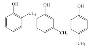 Các đồng phân của C7H8O