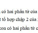 Chọn hai học sinh đi trực nhật minh họa cho bài toán tổ hợp