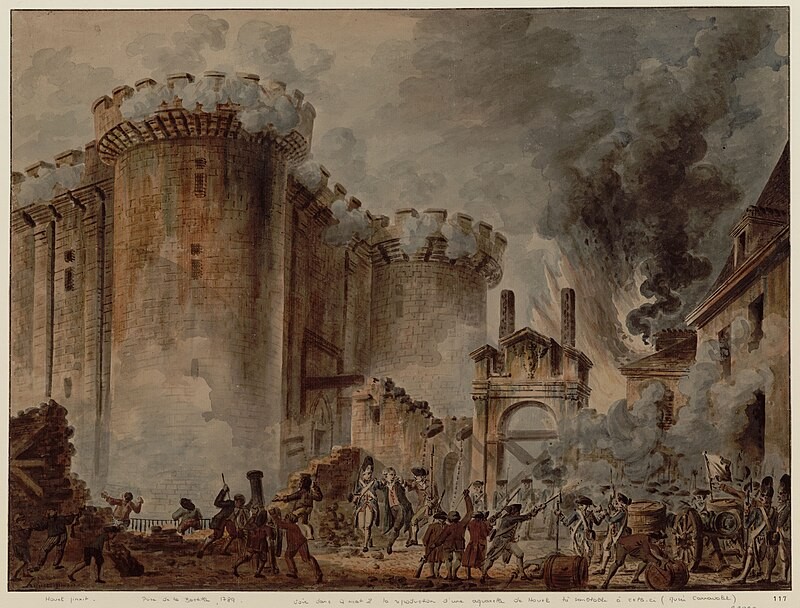 Hình ảnh cuộc tấn công ngục Bastille