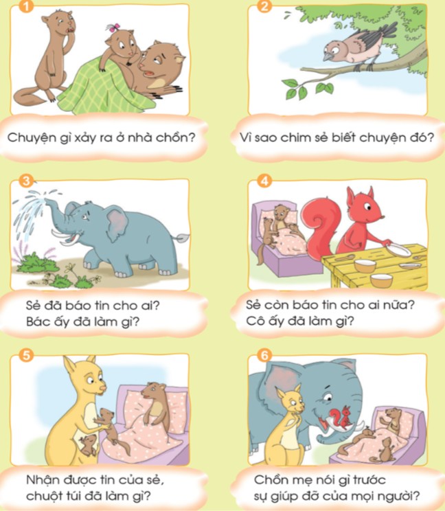 Những người hàng xóm giúp đỡ gia đình khó khăn