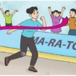 Người chạy cuối cùng trong cuộc đua xe tải