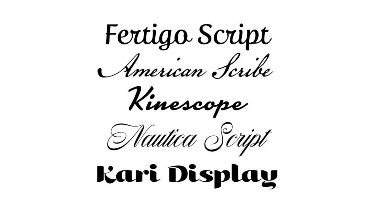 Font Sans-Serif
