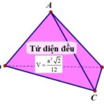 Hướng Dẫn Từng Bước Cách Tính Thể Tích Tứ Diện Đều?