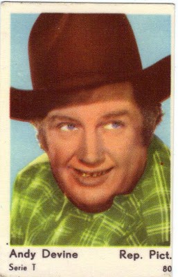 Lá bài gum của Thụy Điển - Andy Devine