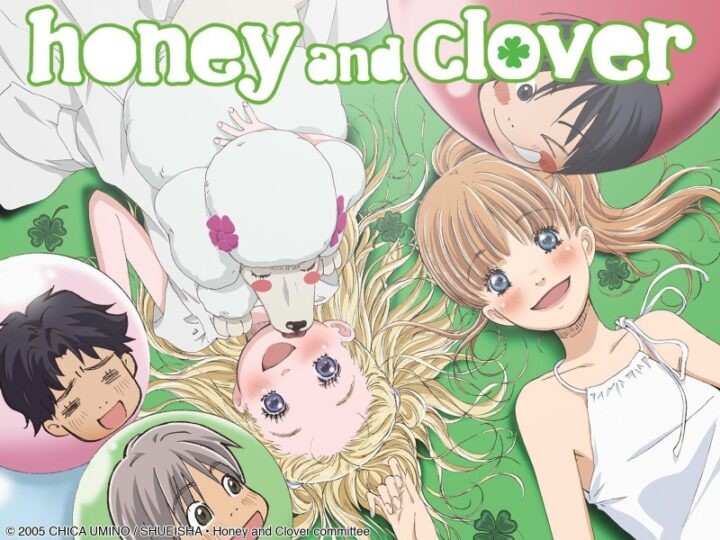 Hagumi Hanamoto, một trong những nhân vật chính của Honey &amp; Clover, minh họa cho phong cách nghệ thuật dễ thương và gần gũi