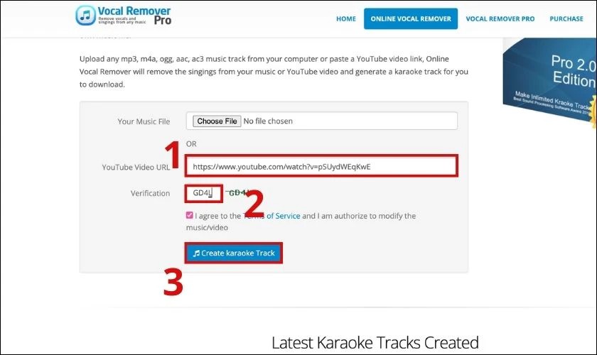 App tách nhạc và lời miễn phí Vocal Remover Pro