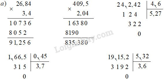 Bài tập tính toán phân số lớp 5