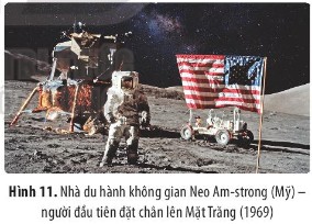 Hình ảnh Neil Armstrong trên Mặt Trăng