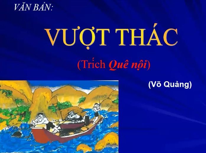 Khung cảnh thiên nhiên hùng vĩ trong Vượt Thác