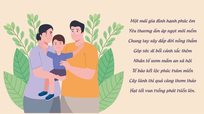 Bức tranh minh họa bài thơ Con Yêu Mẹ của Xuân Quỳnh, thể hiện tình cảm mẹ con sâu sắc