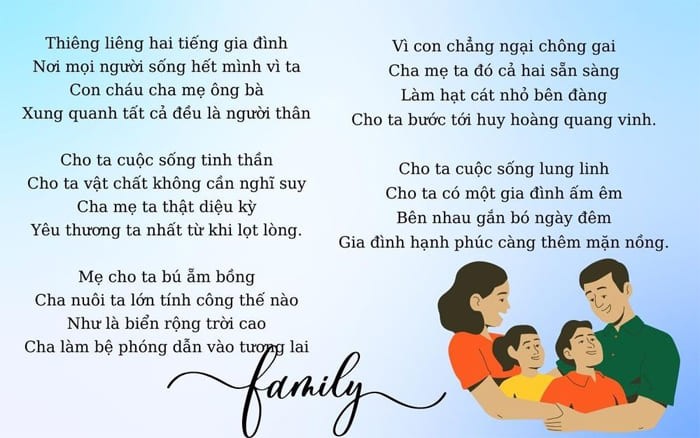 Hình ảnh minh họa bài thơ Mẹ và Cơn Mưa, thể hiện sự hy sinh và tình yêu thương của mẹ