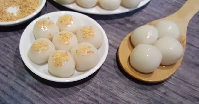 Nguyên liệu làm bánh trôi nước