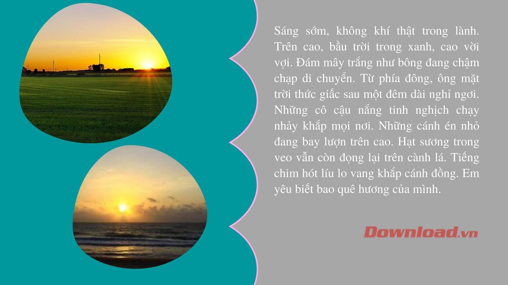 Bầu trời trong xanh