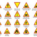 Tổng quan về biển báo nguy hiểm với hình tam giác viền đỏ, nền vàng