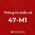 Biển số xe 47M1 thuộc huyện Krông Pắc, tỉnh Đắk Lắk