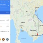 Bản đồ tuyến đường Hà Nội - TP.HCM dài 1724km qua QL14 và QL1A