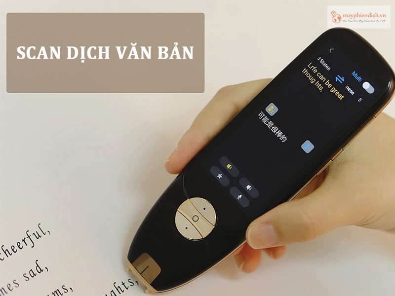 Bút phiên dịch scan dịch văn bản