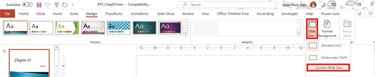 Tùy chỉnh số trang bắt đầu trong PowerPoint