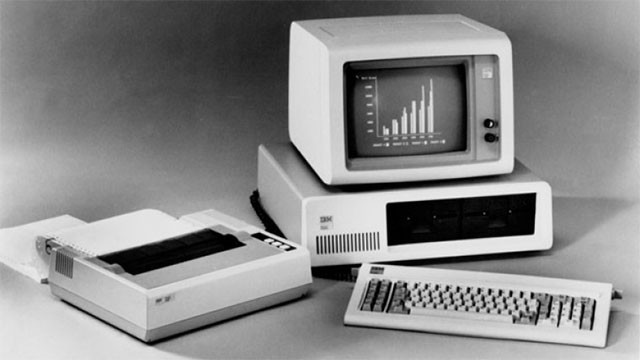 42 năm trước, chiếc máy tính IBM đầu tiên đã ra đời