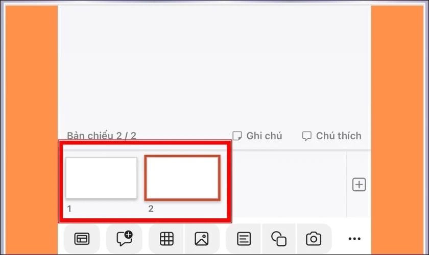 Chọn bố cục slide mới