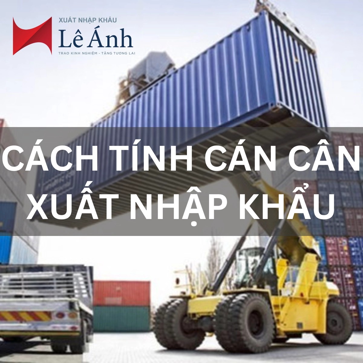 Cách tính cán cân xuất nhập khẩu