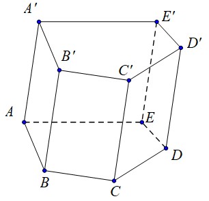 Khối lăng trụ ngũ giác với các thành phần chính