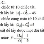 Hình ảnh minh họa một giỏ đựng nhiều đôi tất khác màu