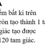 20 điểm trên đường tròn