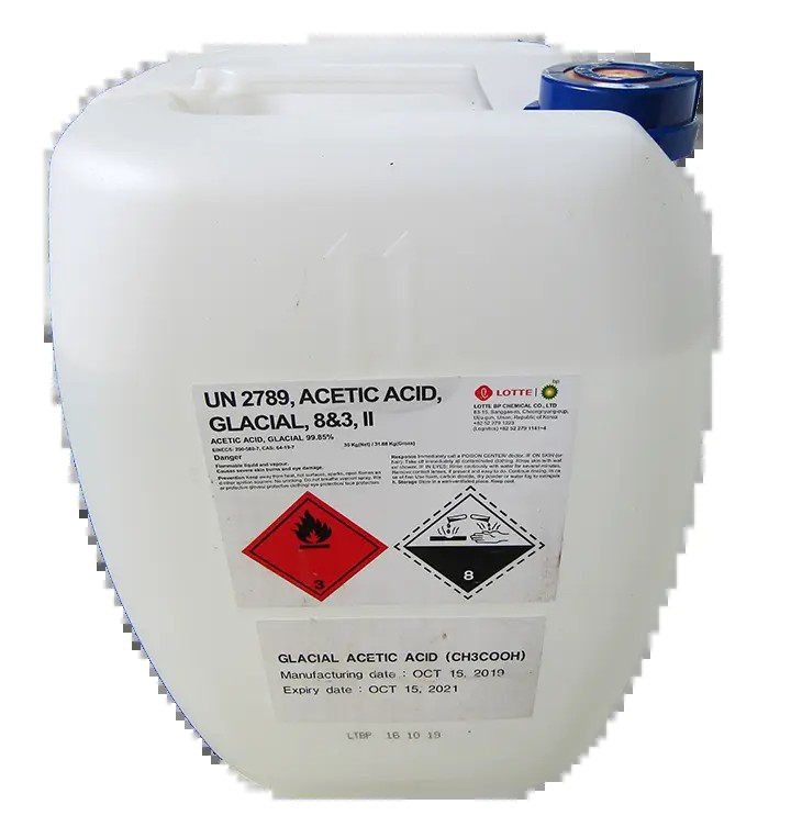Axit axetic (CH3COOH) - Cấu trúc phân tử và ứng dụng