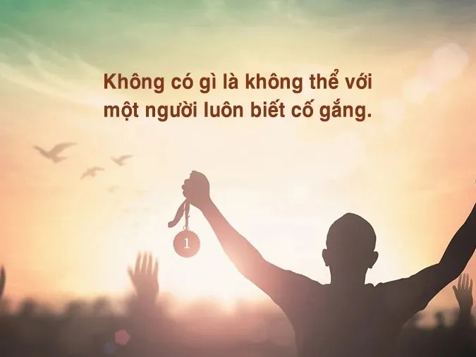 Hình ảnh minh họa một người đang vượt qua chướng ngại vật, tượng trưng cho sự vượt khó