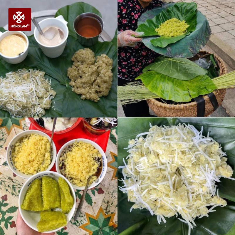 Cốm Hà Nội đặc sản gói trọn hương vị mùa thu, món quà thanh tao, đậm đà bản sắc dân tộc