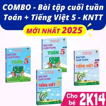 Hình ảnh combo sách toán và tiếng việt