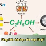 Công thức cấu tạo rượu etylic