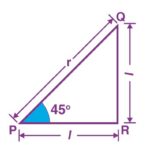 Tam giác vuông cân chứng minh cos 45 độ