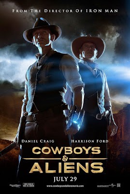 Poster phim Cowboys &amp; Aliens mới