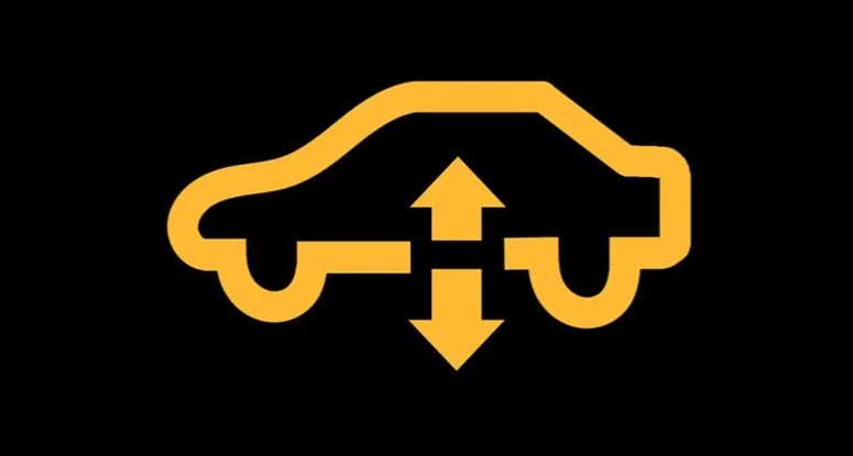 Đèn cảnh báo lỗi hệ thống treo trên taplo xe tải Thaco Ollin