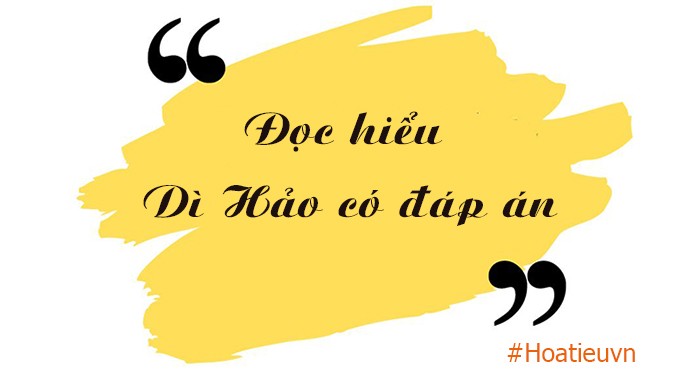 Hình ảnh minh họa dì Hảo với vẻ mặt buồn rầu, cam chịu